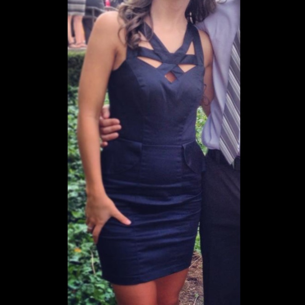Navy Dress